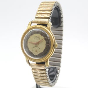 NIKLES WTAERPROOF Gold Plated Watch Hand Wind Mechanical Swiss - original - vintage - running - Great condition