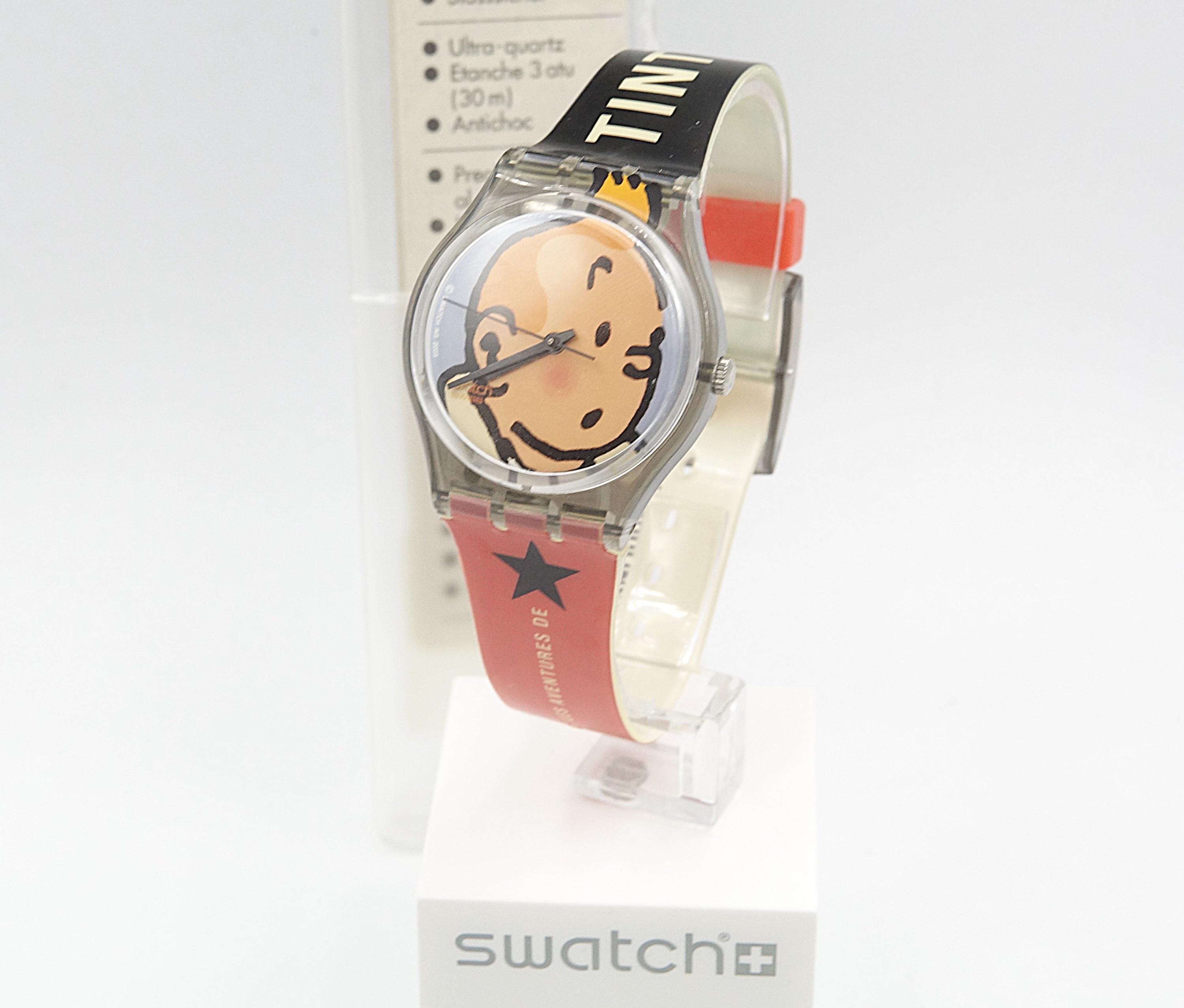 Tintin swatch watch - Etsy 日本