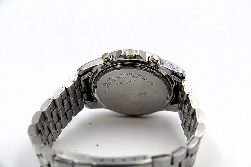 Original Seiko Chronograph Ref. 7t92-0lh0 New Battery