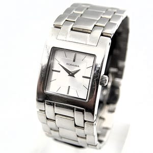 RODANIA LADIES Tank With a Stainless Band Swiss Made - nr. : 24882 - original - running - excelent condition