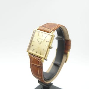 TISSOT STYLIST TANK Square Reference 41432 - RaRz - running - original -swiss - vintage
