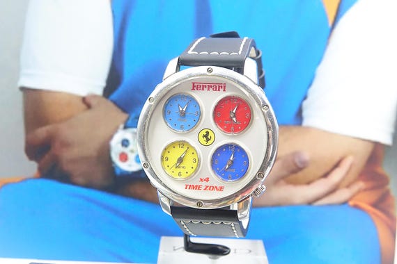 On Court-T LIMITED EDITION 全仏ver. USED FERRARI X4 TIME ZONE ' Turtle (jerry Ferrara) From the Entourage
