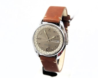 SICURA BY BREITLING Automatic Big Size Large Jumbo original - running - 1970's - Excelent condition