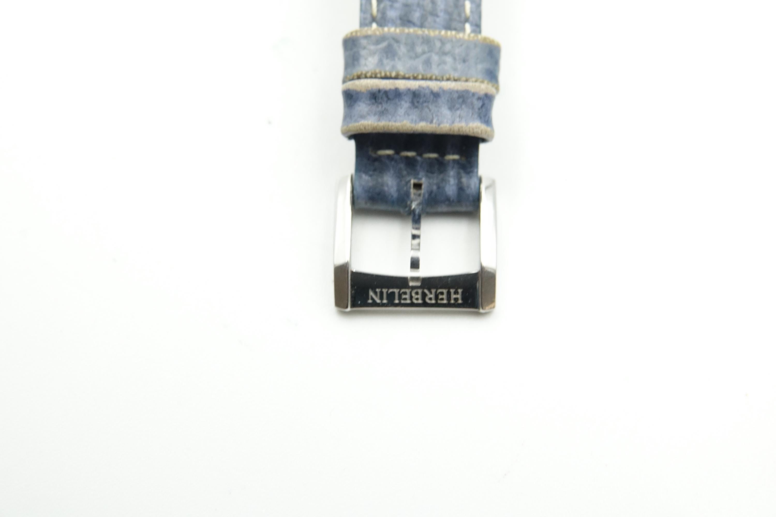 MICHEL HERBELIN NEWPORT Men Blue Dial Quartz Ref. 12456-s 