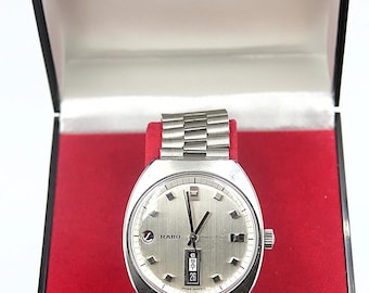 RADO Automatic Marco Polo Ref. 11838 With NSA Band With Original Box Space Age - Automatic Mechanical - Original - Running - 1977 's