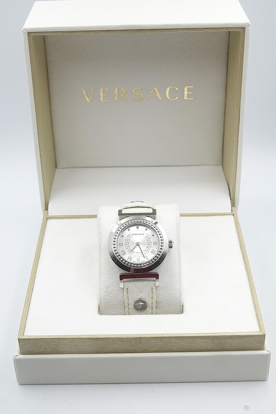 GIANNI VERSACE EON Vanity Large Unisex Gold Monogram Fashion  display picture 3