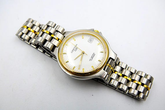 CERTINA DS Men Ref. EOL 115 1735 44 Watch Swiss Quartz - Original