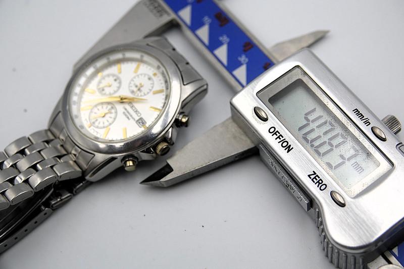 Original Seiko Chronograph Ref. 7t92-0lh0 New Battery Installed