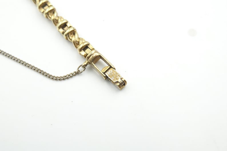 Relojes Seiko para mujer en tono dorado con 2 rubíes, reloj de cóctel de vestir Ref. 1E20-0430 - Vintage 1989 imagen 4