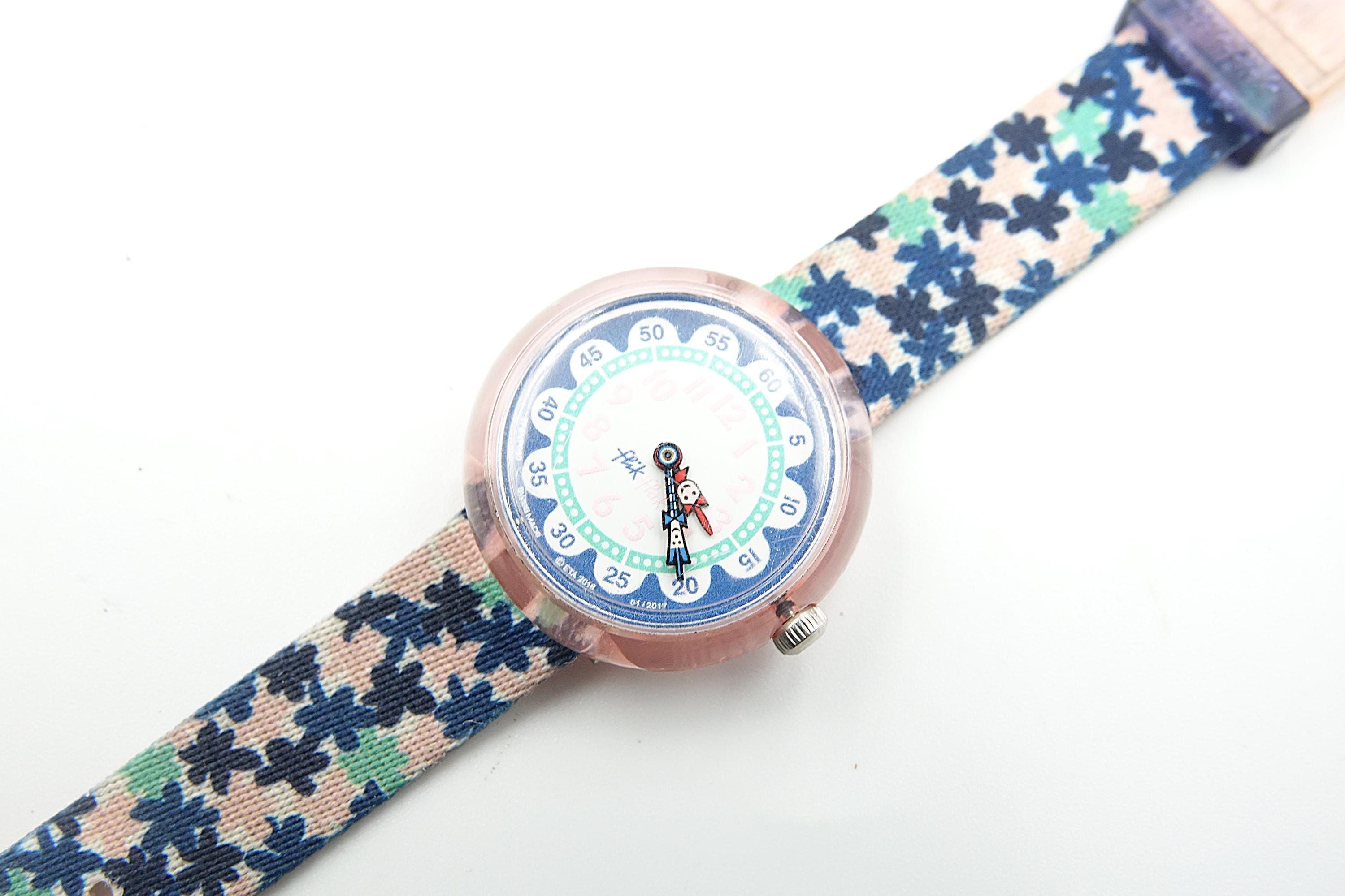 Swatch Flower Watch - Etsy display picture 1