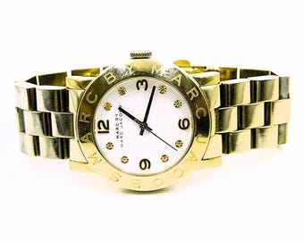MARC By MARC JACOBS Large Ladies Watch Beautiful Designer Fashion Brand Watch - original - Japan made - running - Usa Design