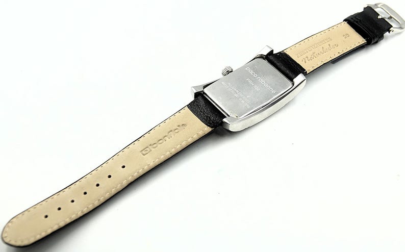 PACO RABANNE PARIS Men Tank Oversized A Brand New Leather Band - Ref ...