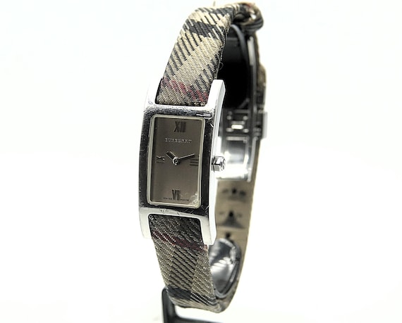 BURBERRY BU1015 Plaid Watch BURBERRY Heritage Nova check plaid rose face | Mercari main image 4