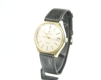 Horloges: VERDAL By PRONTO Heren Ref. 4521 - Handopwindbaar 17 juwelen incabloc - Lopend - Vintage jaren 60-70