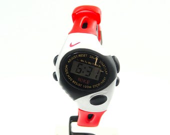 Nike Triax Fury 50 Watch Regular WR0141-012 Black/red New - Etsy
