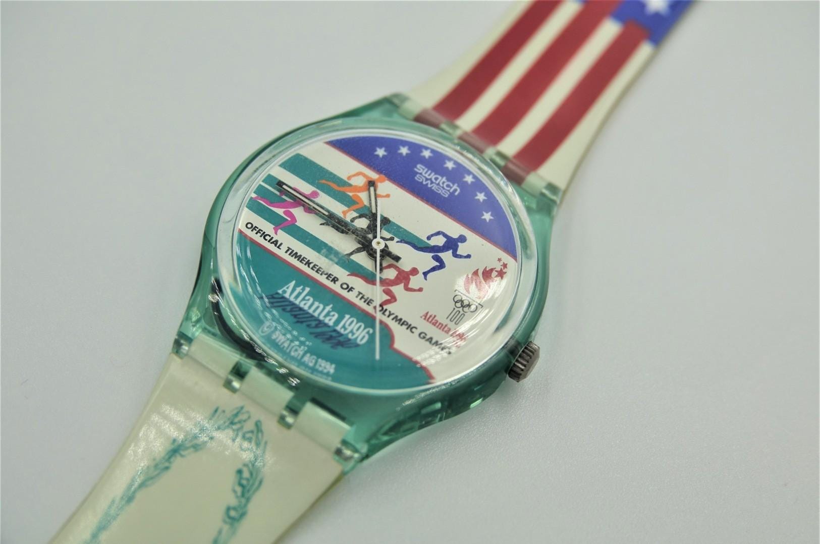 Atlanta 1996 swatch - Etsy 日本