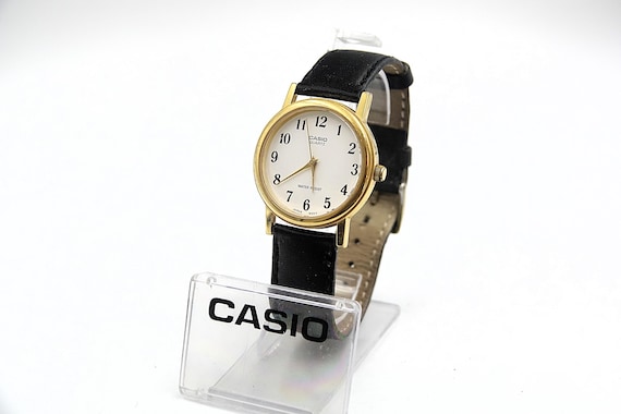 Beautiful CASIO Gold Tone White Dial Dress Watch Mens Watch Ref. 1330  MTP-1095 Quartz Watch - Etsy Israel