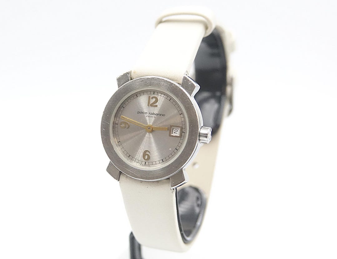 PACO RABANNE PARIS Ladies With A Brand New Leather Band - Original ...
