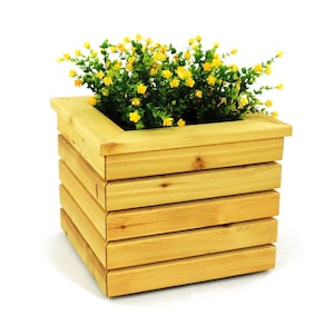 Pflanzkübel Pflanzkasten Blumenkasten Blumenkübel Lärche Holz