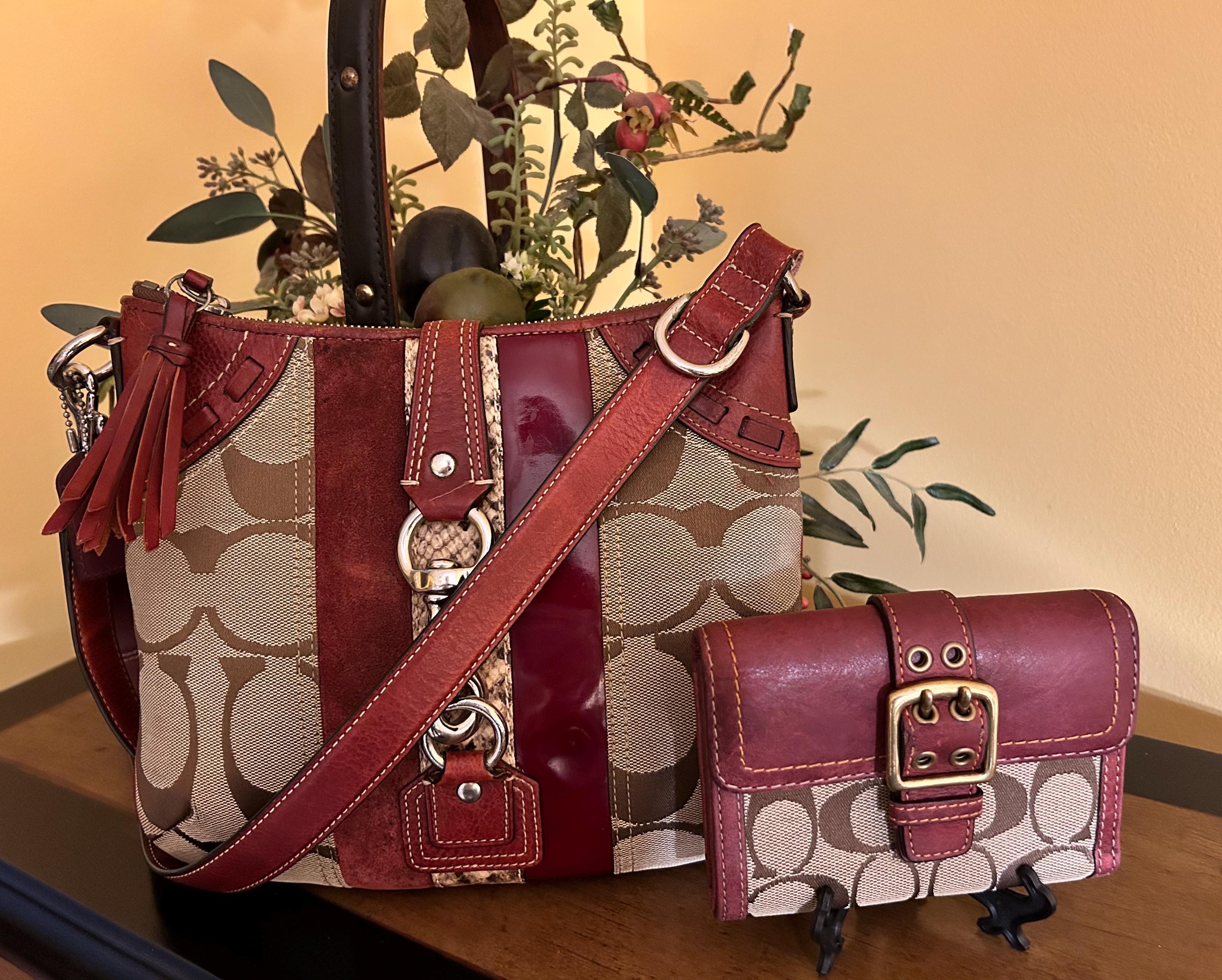 Coach Patchwork Wallet - Etsy