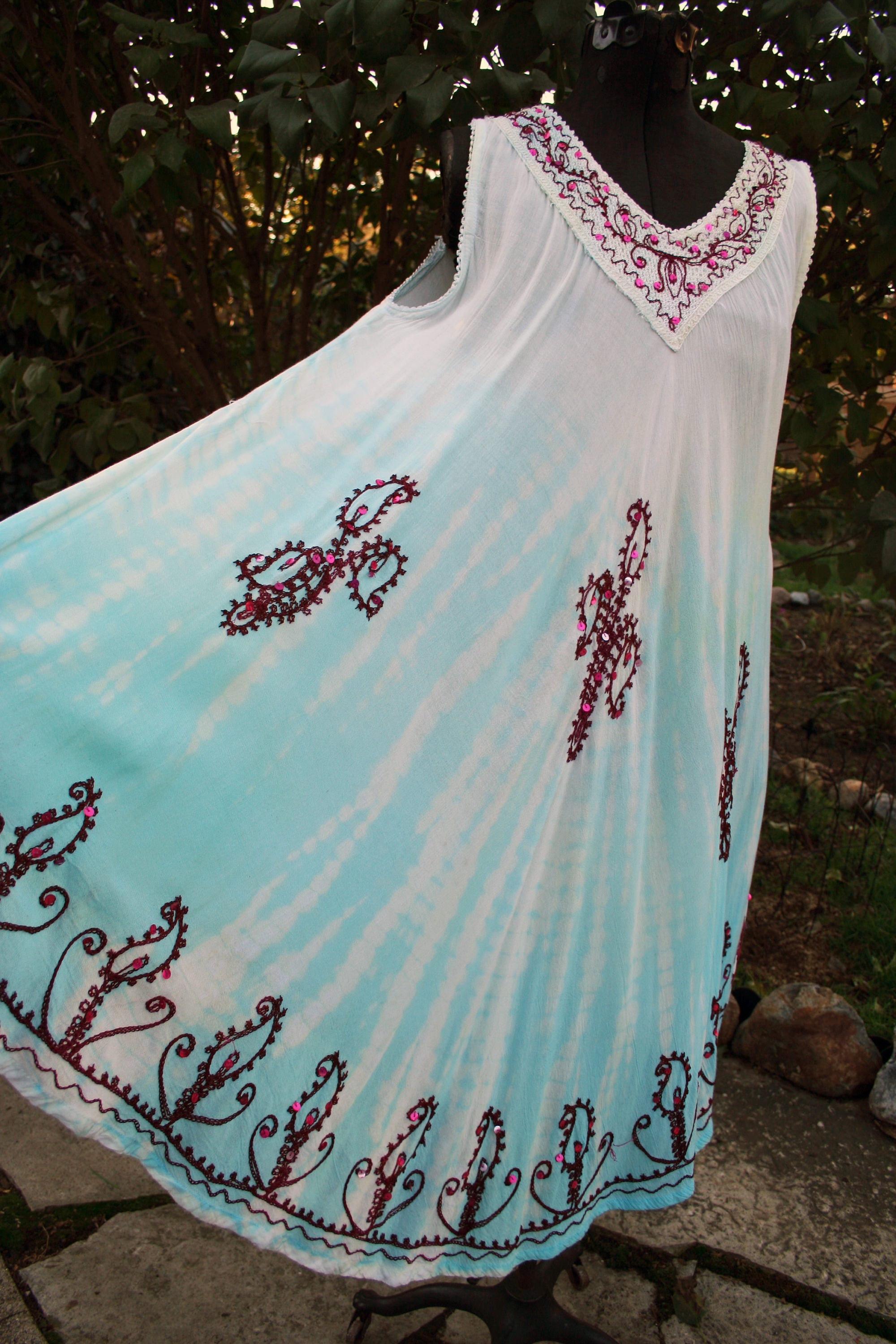 white sequin swing dress