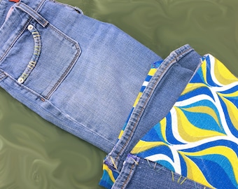 SEND ME your jeans!  Custom OOAK hippie jeans made just for you!!