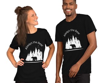 T-shirt unisexe Toujours l'ours
