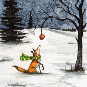 The Last One - Gesigneerde print ~ no2 in de 2021-22 Little Red Fox Series -