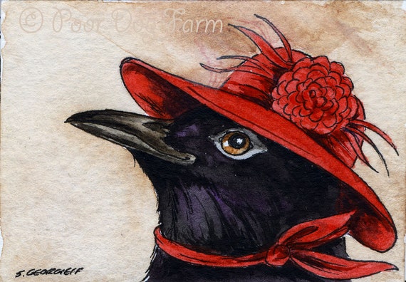 The Chatham Bellbird ~~ No 58 of 100 series- ~ signed watercolor print