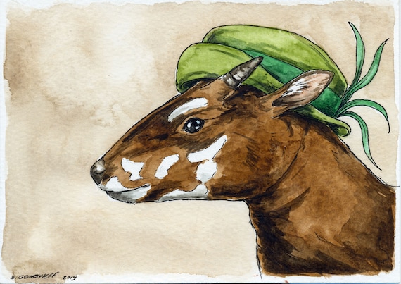 A Shy Saola