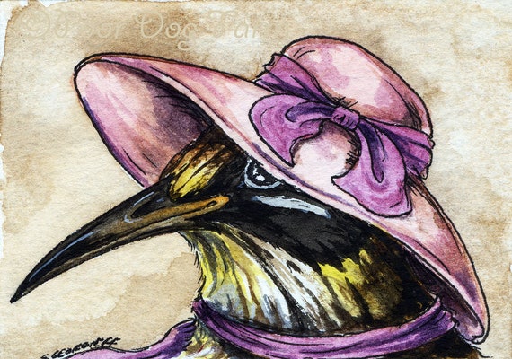 The Kioea ~~ No 57 of 100 series- ~ signed watercolor print