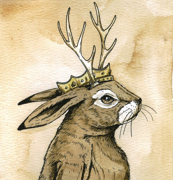 Original illustration Original illustration Jackalope