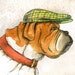 see more listings in the Animals in Hats prints section