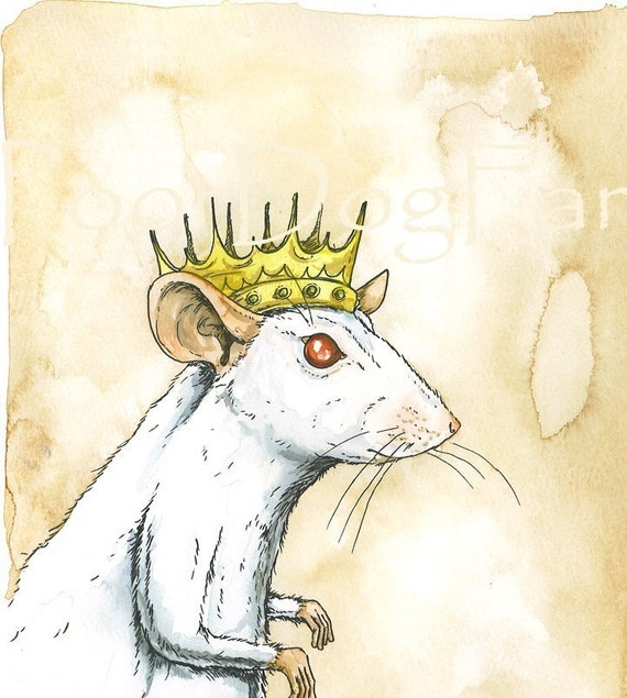 Rat King an Original Hand Painted King -  Israel