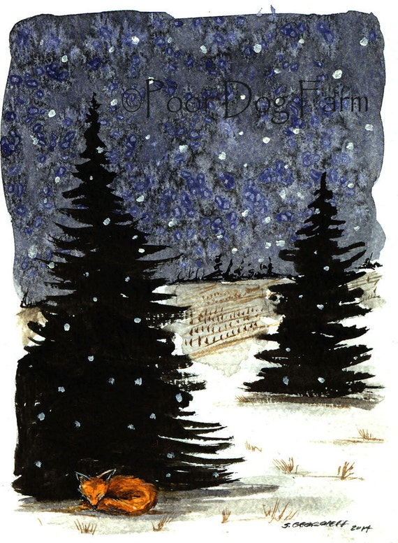 Stay Warm -  8 x 10 Signed Print