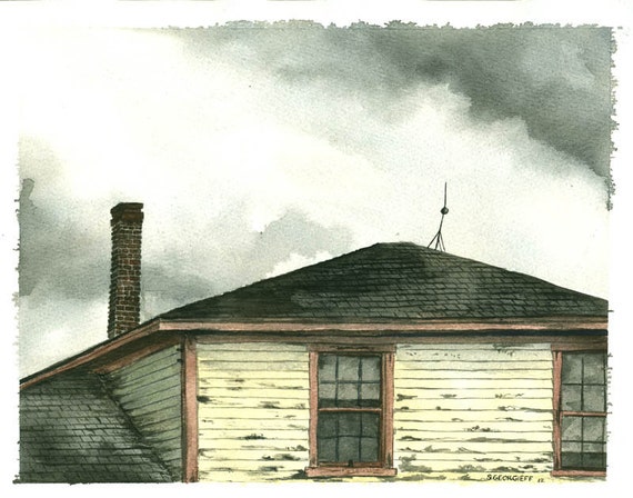 Stewartstown Train Station --  8 x 10 print