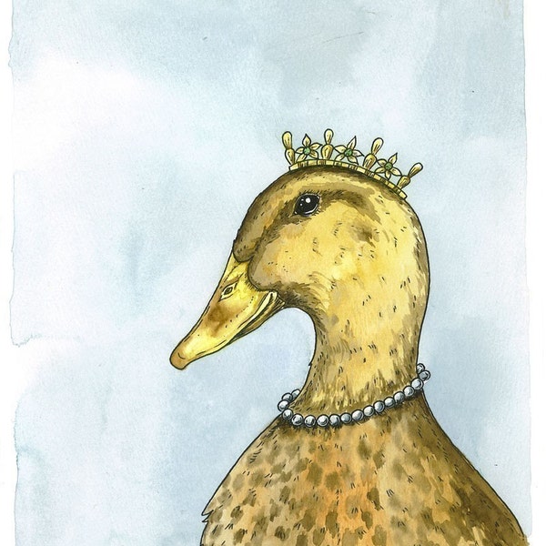 Royal Ducks 5 x7  (SPECIAL set of 2 prints)