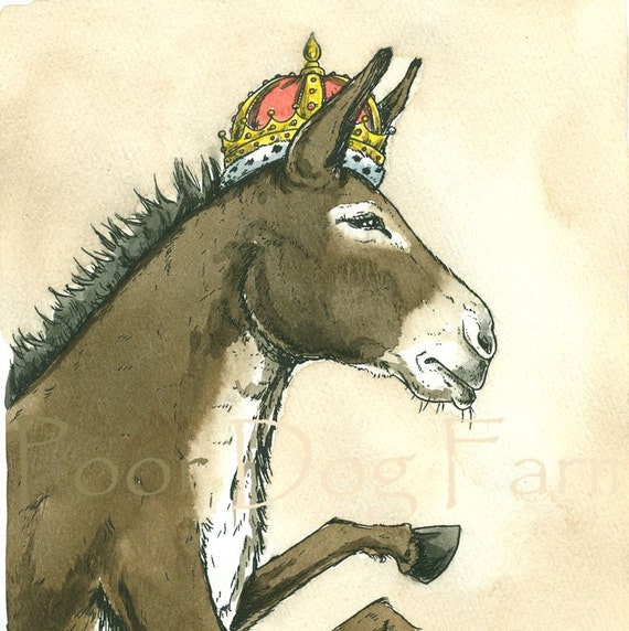 Ass King (an original hand painted king)