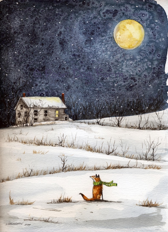 An Uncertain Path -  Signed Print ~