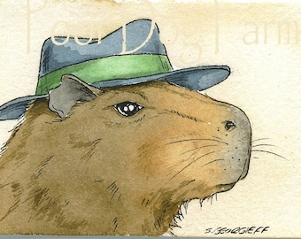 Capybara Godfather