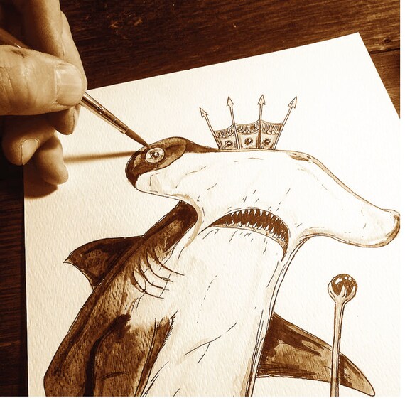 シャックシリーズ　水彩画 シャックシリーズ水彩画