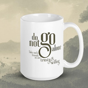 Middle-earth Ceramic Mug, 15-Ounce Capacity, Dishwasher Safe, Glossy Finish