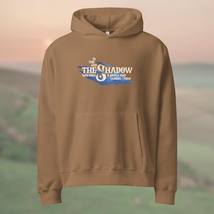 Middle-earth Oversized Hoodie: Cozy Sweatshirt for Fantasy Fans with Tolkien Quote