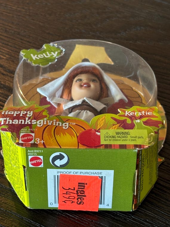 2004 Happy Thanksgiving Kelly Doll: Kerstie Pilgrim, NIB - Etsy