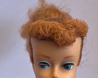 TLC Barbie Pferdeschwanz 6/7 Titian/RedHead (nur Kopf).