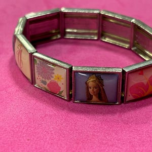 2003 Hallmark Cards Barbie-armband. Voor kleine/kinderpols. GUC, zie foto's.