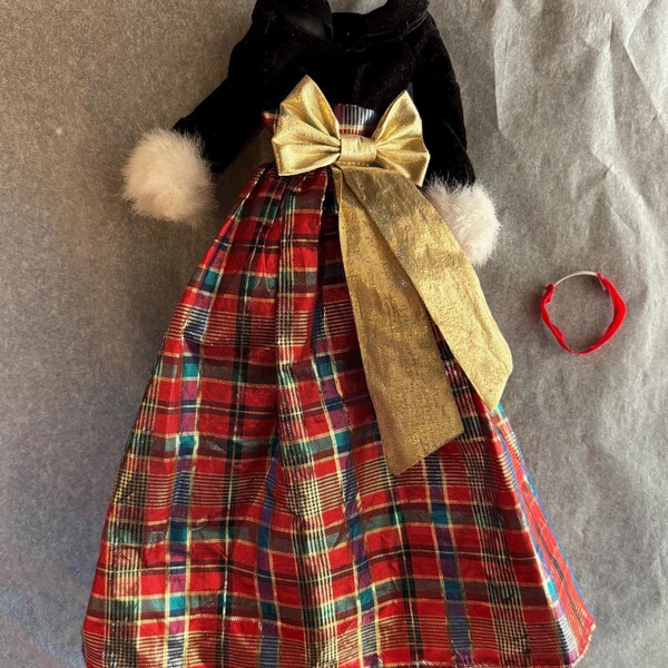 Barbie Plaid Dress - Etsy