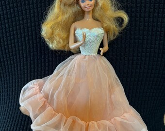 Vintage Barbie Peaches N Cream 1984, Rare Collectible Barbie From 