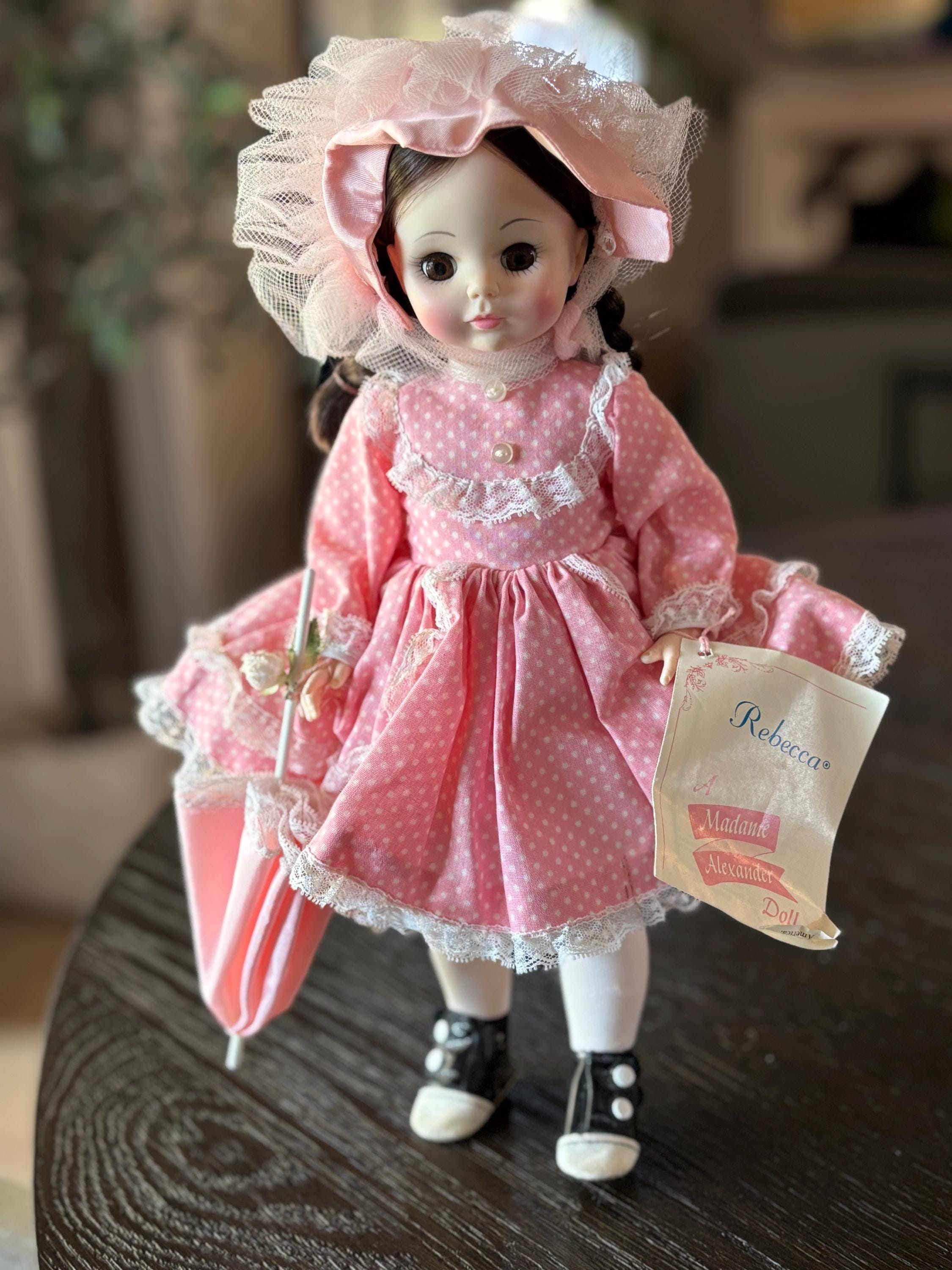 Madame Alexander REBECCA Doll, 2001 Sunnybrook Farm, Bonnet