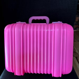 1990s 12”x10”x5” Fashion Doll Travel Case for Barbie, Tammy, and